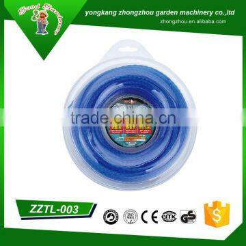 garden twisted trimmer line for trimmer head of brush cutter