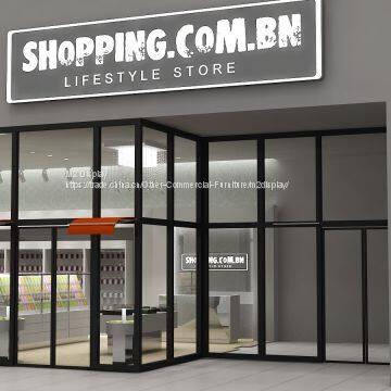 custom mall kiosk for cell phone showcase display
