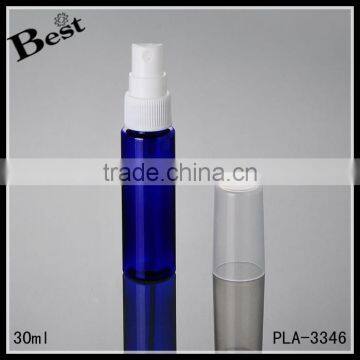 Wholesale Good Market 2017 Hot New Productsblue Cosmetic Toner Perfume 30ml Biodegradable Plastic Spray Bottle photo-3