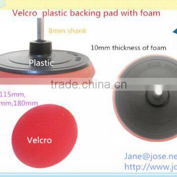 Plastic Foam With 8mm Shank Backing Pad photo-2
