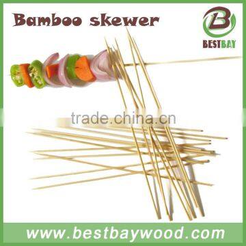 25cm bamboo skewer for party