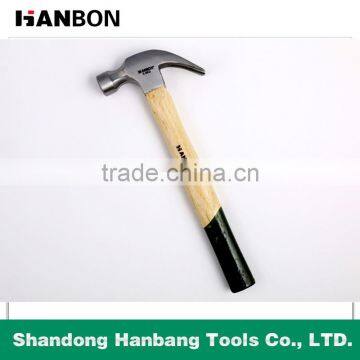 Professional claw hammer,nail hammer with wooden handle