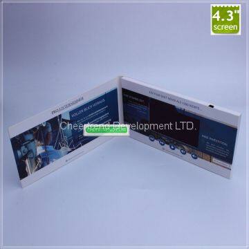 2.4″/2.8″/4.3″/5″/7″/10″ TFT LCD Video Card/video Player Booklet/video Brochure for Business Advertising photo-2