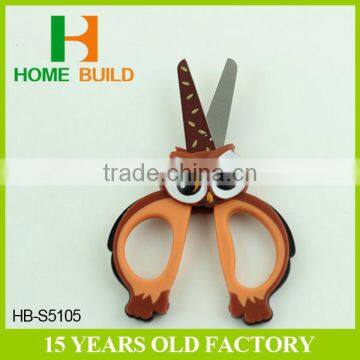 Factory Price HB-S5105 5" Owl Pattern Kid Cartoon Scissors photo-2