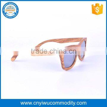 Hot Selling Round Shape Zebra Wooden Sunglasses Polarized With Custom Logo photo-2