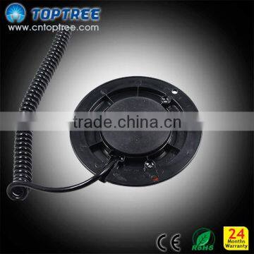 Toptree Amber Rotating Beacon Light 12v for Fire Engine photo-2