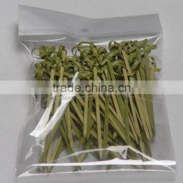 Environmentally-friendly Flat Bamboo Strick Skewer for Fruit,Salad,Food,Meat Design photo-4