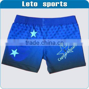 Sublimation womens lycra shorts compression OEM