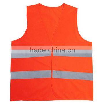 Wholesale Printing Logo Cheap Low MOQ Orange Yellow Green Safety Mesh Traffic Reflectors Incident Vest 3M Reflective Tank Top photo-3