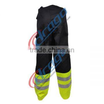 Cotton Fire Retardant Work Pants With Reflective Tape photo-3