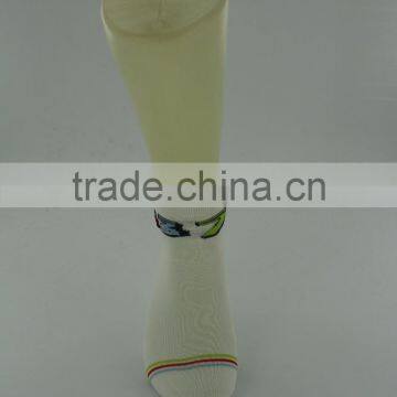 Summer Season White Sneaker Thin Mercerized Cotton Socks Women photo-2