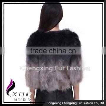 CX-G-A-01B High Fashion Professional Fur Raccoon Fur Coat And Jacket photo-3