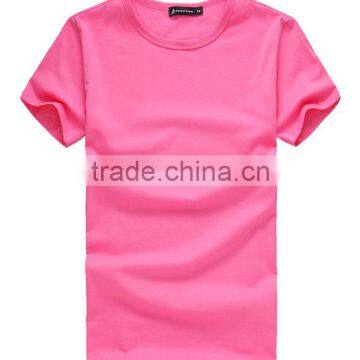 Custom Round Neck Women Tee Shirts Cotton photo-3