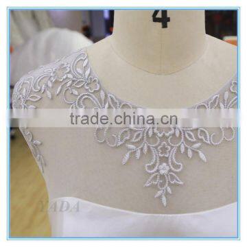 Elegant Screen Cloth Embroidery Satin Weddings Bridesmaid Dresses Maxi Dress photo-4
