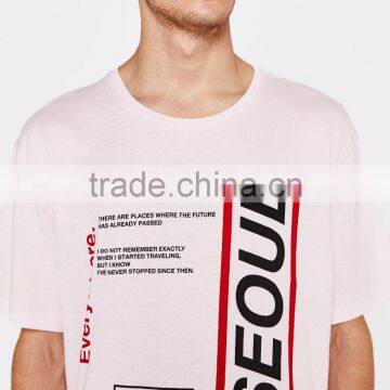 Customization Vivid Cool Front Printing Mens Tee Relaxed Fit Street Style Casual Tshirts 100% Cotton Soft Touch Jersey Menswear photo-4