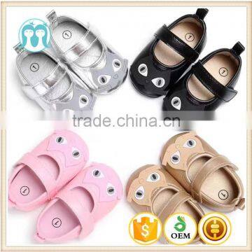 Wholesale Infant Shoes Baby Cat Pattern Cute Boat Baby Shoes in Bulk