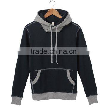 Custom your own design mans fashion soft two color heavy thick hoodies