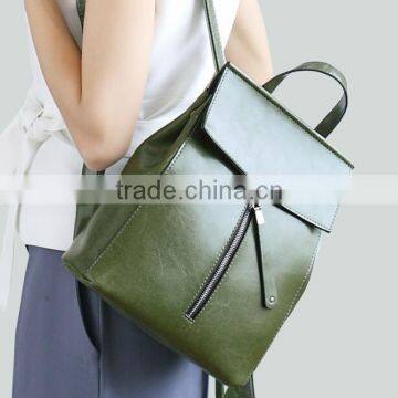 Zm35793a Fashion Vintage Women Bag Girls Leather Backpack