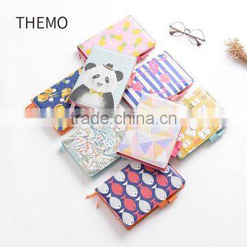 A5 Creative Journal Dairy Planner High Grade PU Cover Notebook Section Sewing Planner With Clasp photo-2