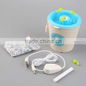 2016 NEW Cute Ceramic USB Ultrasonic Air Humidifier Anion Diffuser Aromatherapy Office photo-2