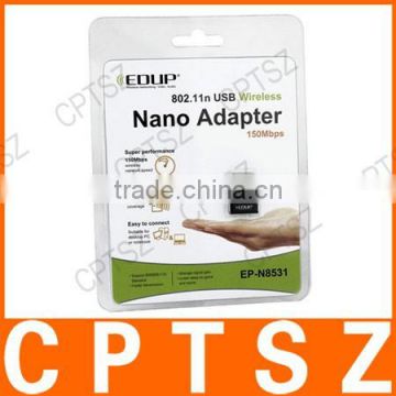 Mini 150 Mbps USB Nano 802.11n Wireless Wifi Network LAN Card Adapter EDUP EP-N8531