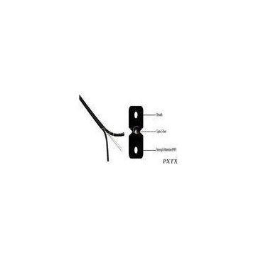 Lightweight Flexibile Flat Drop Ftth Fiber Optic Cable For Indoor Networking