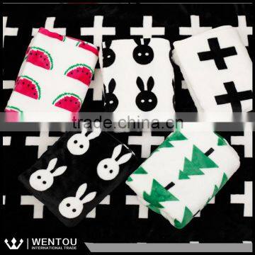 Hot Sell Cartoon Printed Baby Swaddle Blanket photo-3