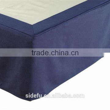 2017 Wholesale Customized High Quality 5 Star Hotel Jacquard Bed Skirt