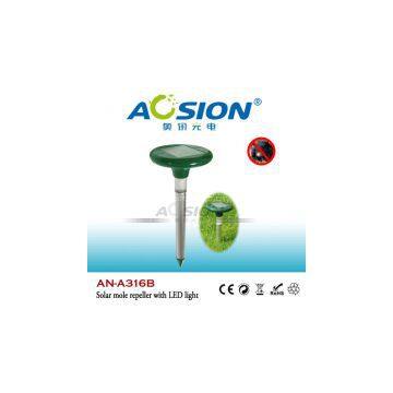 Aosion Garden Solar Operate rodent Control WIth LED Light