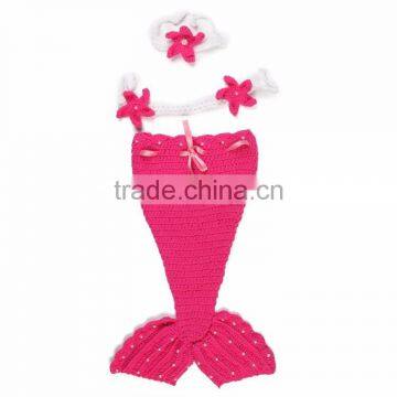 Wholesale 0-6 month newborn kids mermaid costume M5032817