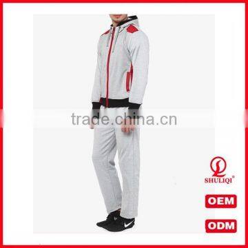 New Design Athletic Wear Cotton Comfortable Quality Sport Suit / Custom Sport Tracksuit for Men Wholesale H-1911
