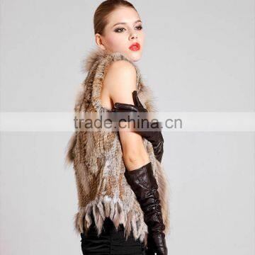 SJ005-01 Factory Direct Selling Genuine Black Raw Fur Skin For Vest And Coat photo-5