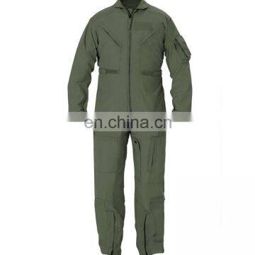 Aramid IIIA High Quality army green Flight Suit Pilot Coverall