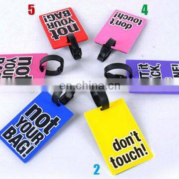 children luggage tag for kid's/ seasonal sales airline promotion gift
