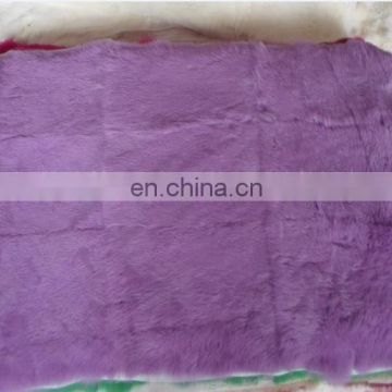 High quality rabbit fur skin plate with factory wholesale price