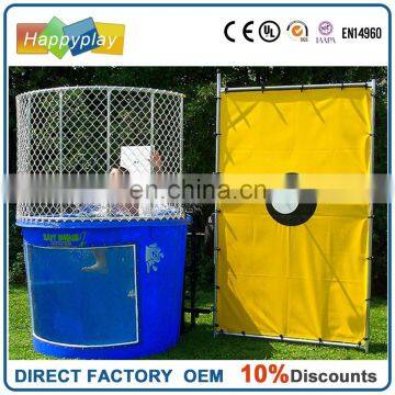 Water Play equipment games Dunk tank for sale Dunk tank manufacturer