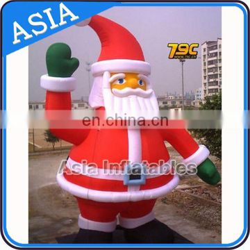 Giant Inflatable Santa With Logo Printing Inflatable Products For Christmas