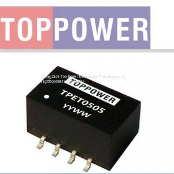 1W 3KVDC Isolated Single Output SMD DC/DC Converters TPET