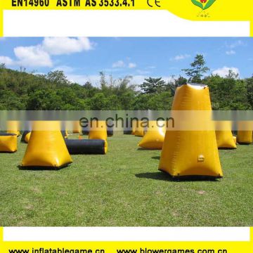 Hight quality and popular inflatable paintball bunkers equipment