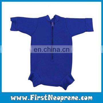 Happiness Clothing In Navy Blue Neoprene Kids Wholesale Swim Wraps photo-6