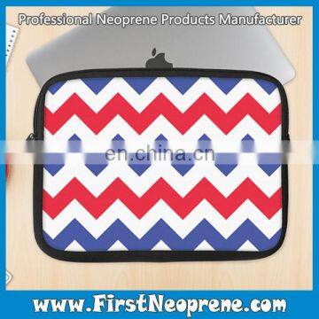 Red White Blue Chine Line Pattern Laptop Bag Price