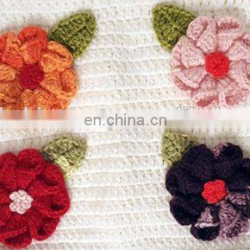 White Flower Handbag, Crochet Handbag, Handmade Colorful Handbag photo-2