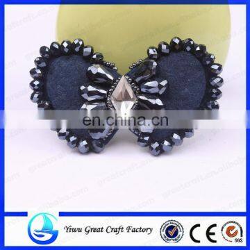 Supply the new 2015 bowknot m bead bead shoe accessories shoes flower hand flowers