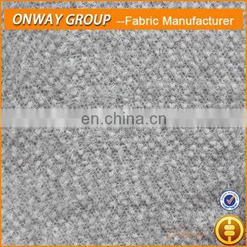 Spun Polyester Slub Single Jersey Knitted Fabric photo-4