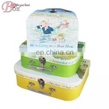 Wholesale Custom Cardboard Suitcase Gift Box With Handle photo-5