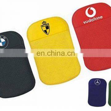 Promotional Gift Cheap Anti Slip Rubber Mobile Phone Pad for Car