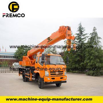 10 Tons Hydraulic Crane on Truck Factory Directly Sale T-KING Chassis 698 photo-5