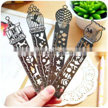 factory price etched custom bookmarks with tassels