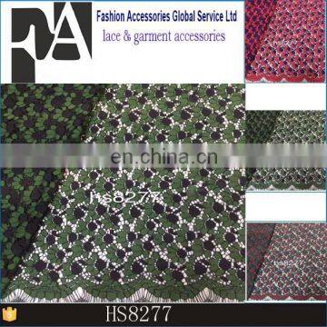 Fashion design lace boned custom fabric printing from china factory