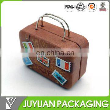 wholesale mini gift tin lunch box with handle